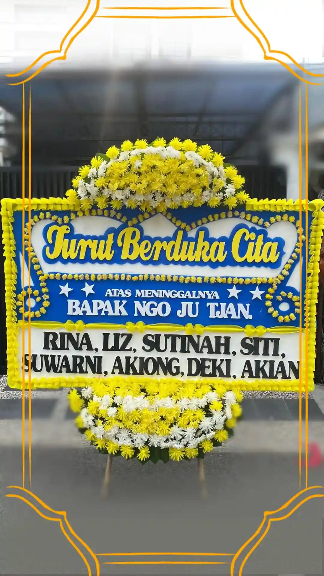Toko Bunga Rumah Duka Tabitha Ukrida Jakarta Barat Buka 24 Jam Bunga Papan Duka Cita