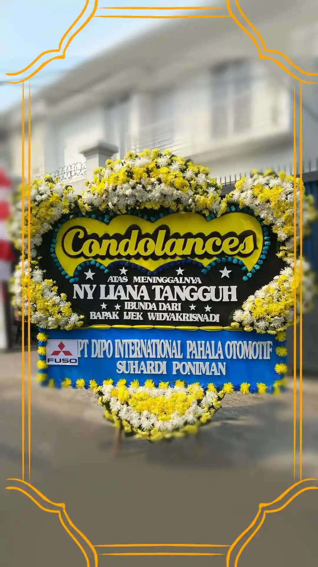 Toko Bunga Rumah Duka Tabitha Ukrida Jakarta Barat Buka 24 Jam Bunga Papan Duka Cita