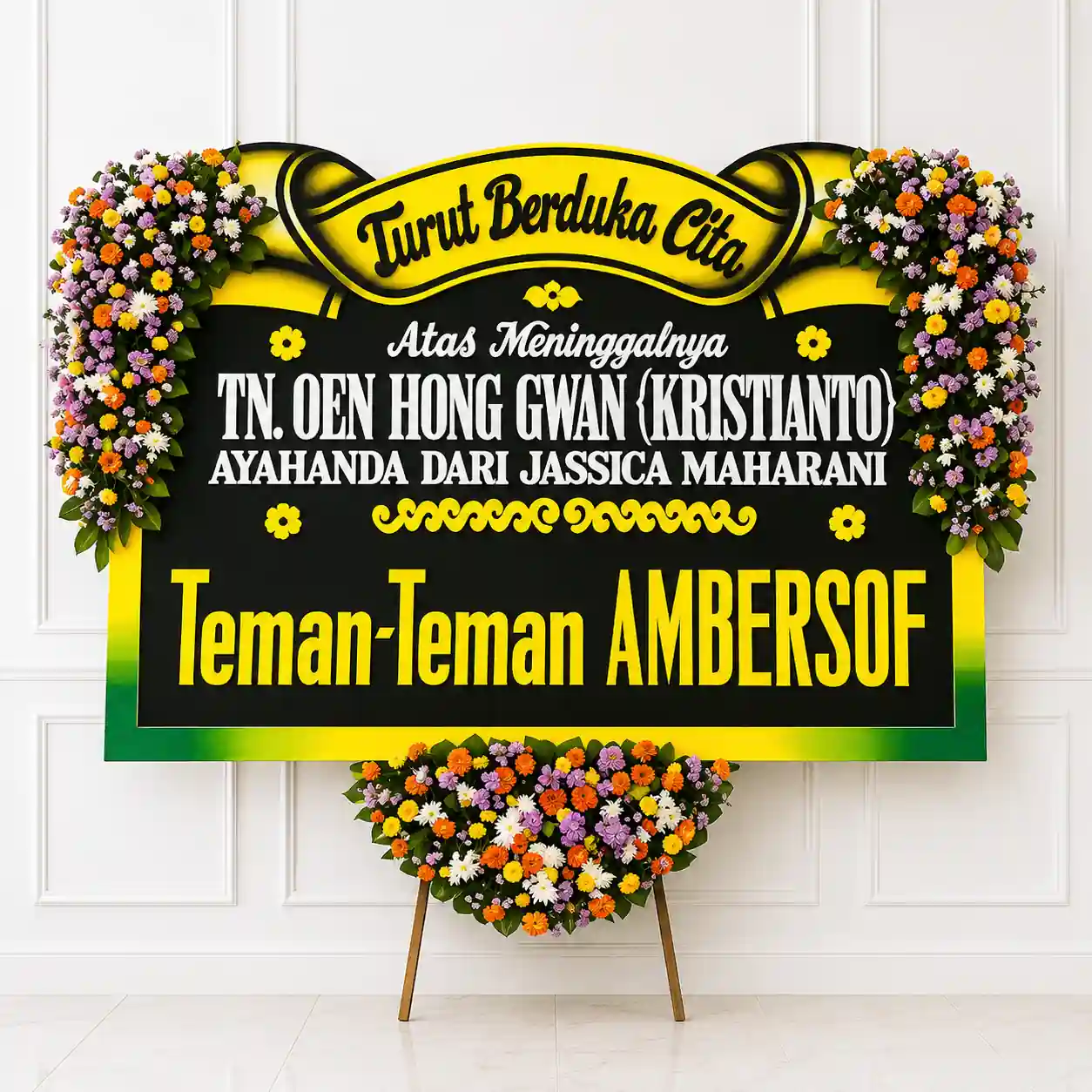 Bunga Papan Duka Cita
