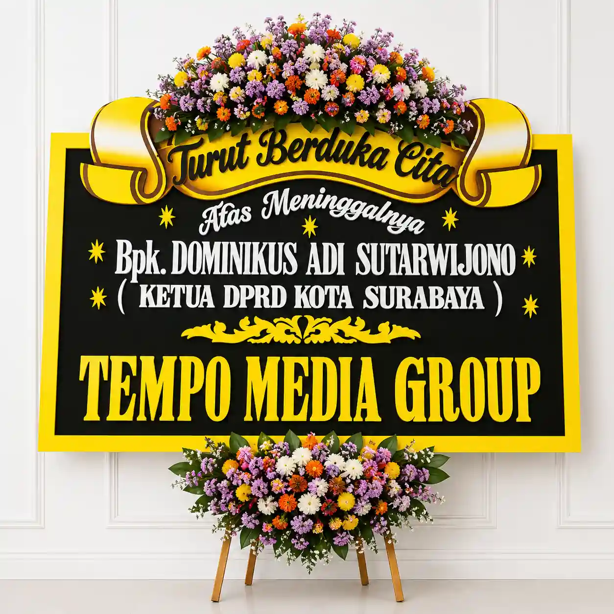 Bunga Papan Duka Cita